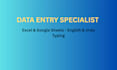 do professional english and urdu data entry in excel and google sheets