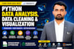 do python data analysis, data cleaning and visualization