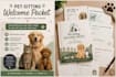 create pet sitting welcome packets