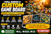 design and develop game board, digital board game, strategy, tabletop game game