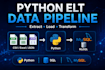 build python etl data pipelines