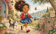 design unique children book characters with poses and expressions