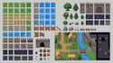 pixel art tileset pixel tilemap rpg tileset tilemap pixel game 2d game assets