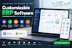 develop customizable erp software for windows and android