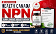 register your health canada npn for supplements and natural health products