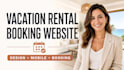 design a high converting vacation rental booking website
