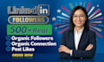 grow your 1000 linkedin followers safe