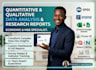 do qualitative and quantitative data analysis