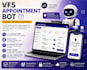 develop booking appointment bot,vfs slot watchers bot,booking bot
