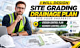 design erosion control plan and sediment control layout