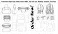 be your digital bag sewing pattern, leather bag, backpack tech pack, paper bag
