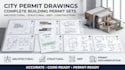 prepare city permit drawings and complete building permit sets