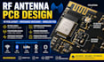 design rf antenna pcb, rf layout, impedance matching and wireless pcb