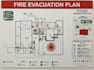 create fire evacuation plan, emergency exit map and fire escape drawing
