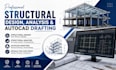 provide structural design, analysis and autocad drafting