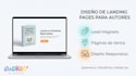 design a high converting book launch landing page