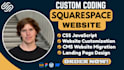 customize your squarespace website with CSS javascript and custom code