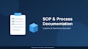 write clear standard operating procedures for your logistics or business process