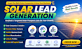 generate solar leads and verified solar company contacts