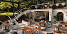 upgrade old building to restaurant layout,terrace restaurant render,outdoor cafe