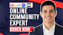setup skool online community skool online course creation skool community expert
