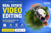 professionally edit insta360 real estate videos