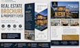 design a real estate brochure and property flyer