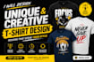 create custom t shirt designs