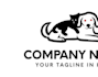 design animal pet dog and cat logo
