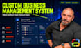 build a custom business management system