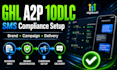 set up gohighlevel a2p 10dlc registration