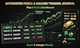 create automated forex trading journal excel sheet with pips and profit tracker