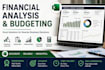 do financial analysis, budgeting and forecasting in excel