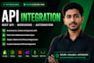 integrate third party API, rest API development, stripe integration