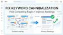 fix keyword cannibalization issues and improve technical SEO