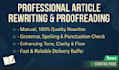 rewrite and improve your articles