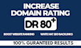 increase dr, increase domain rating, increase ahrehfs dr