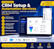 build hubspot CRM workflows and automation