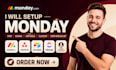 setup monday crm, asana, airtable interface, clickup, crm specialist