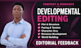 developmental edit your fantasy, romance, or romantasy novel