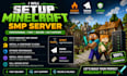 fix setup minecraft smp server plugins spigot paper install minecraft mod fabric