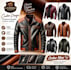 design stylish leather jackets and coats