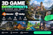 create 3d environments and levels in blender and unity