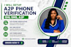 setup a2p phone verification, ghl SMS a2p