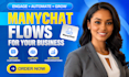 build engaging manychat flows for your customers