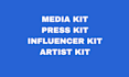 design media kit, press kit and epk