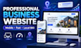build a professional small business website with local SEO