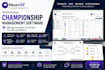 provide and custom sports championship management software