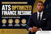 write an ats optimized finance resume