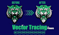 do vector tracing, vectorize image, and convert to vector